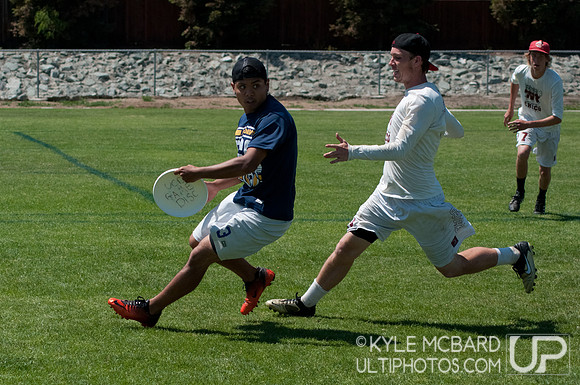 Sunday open action from NorCal D-I Sectionals 2012
