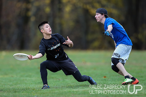 Pool Play – USAU Northeast College Mixed Regionals 2018.
