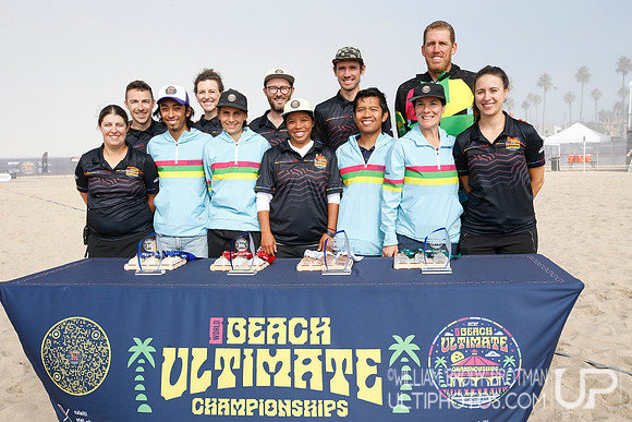 Day 5 of WFDF 2023 World Beach Ultimate Championships.