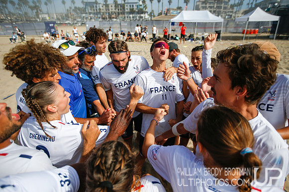 Day 5 of WFDF 2023 World Beach Ultimate Championships.