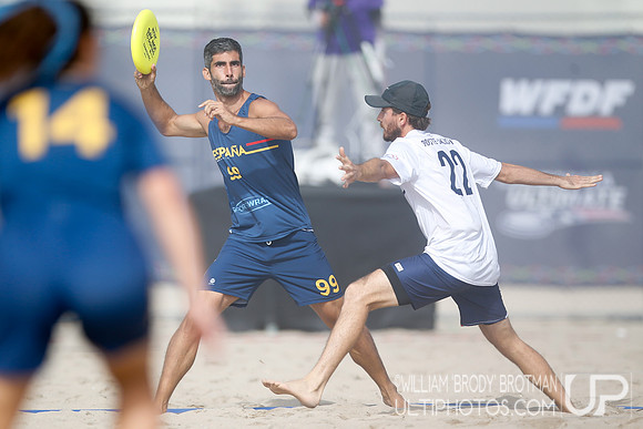 Day 5 of WFDF 2023 World Beach Ultimate Championships.