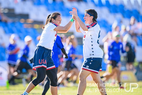 Pool play during World Ultimate Championships at Runaway Bay Precinct