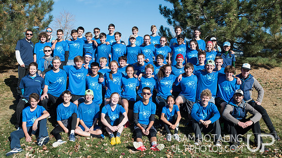 BROOMFIELD, CO: Arapahoe Black vs. Lakewood DEEP; Pool Play at CO Mixed HS States, Nov. 10, 2018. © Samuel Hotaling for UltiPhotos
