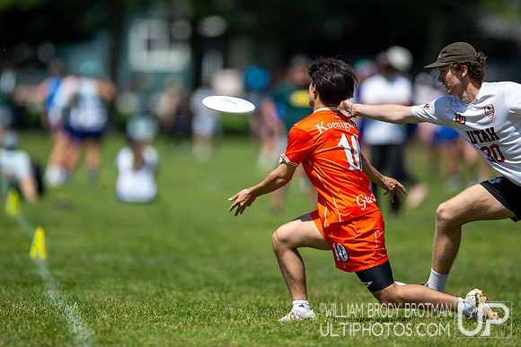 Day 2 of the USA Ultimate D-I College Championships