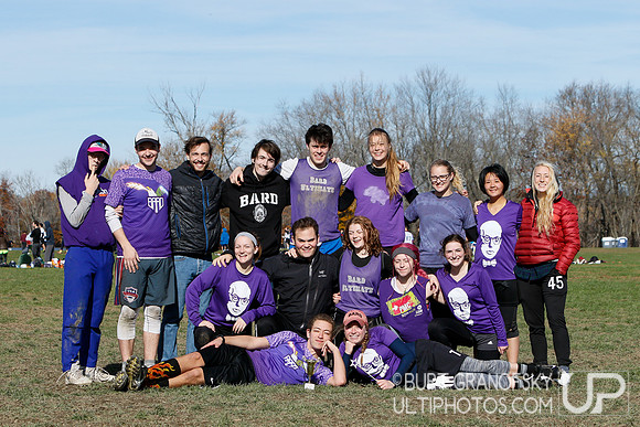Sunday Div B Quarterfinals -- 2018 USAU NE College Mixed Regiona