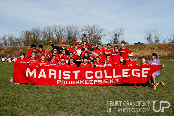 Sunday Div B Finals -- 2018 USAU NE College Mixed Regionals