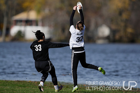 Sunday Div B Quarterfinals -- 2018 USAU NE College Mixed Regiona