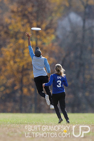 Sunday Div A Quarterfinals -- 2018 USAU NE College Mixed Regiona
