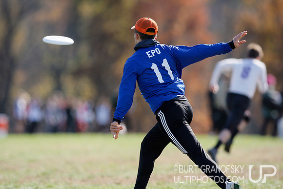 Sunday Div A Quarterfinals -- 2018 USAU NE College Mixed Regiona