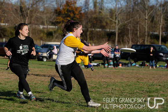 Sunday Div A Semifinals -- 2018 USAU NE College Mixed Regionals