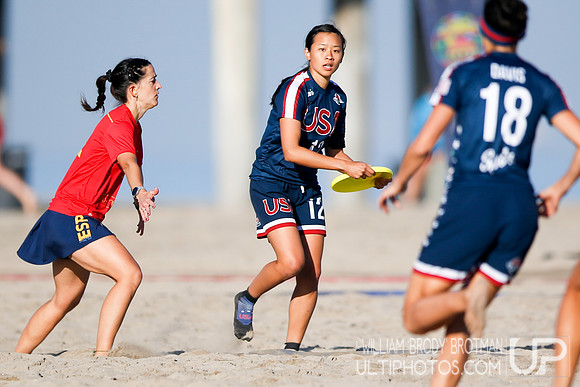 Day 4 of WFDF 2023 World Beach Ultimate Championships.