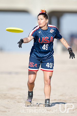 Day 4 of WFDF 2023 World Beach Ultimate Championships.