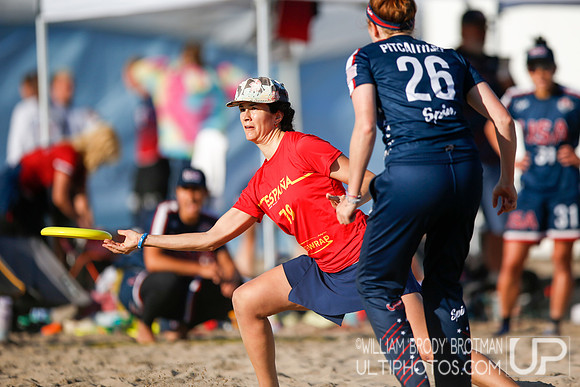 Day 4 of WFDF 2023 World Beach Ultimate Championships.