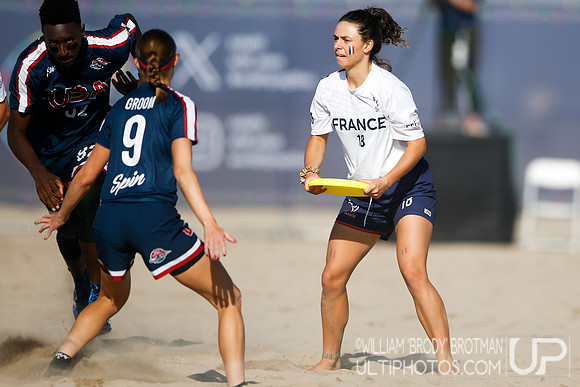 Day 4 of WFDF 2023 World Beach Ultimate Championships.