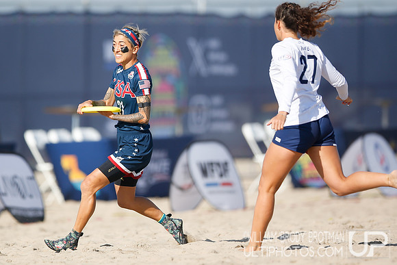 Day 4 of WFDF 2023 World Beach Ultimate Championships.