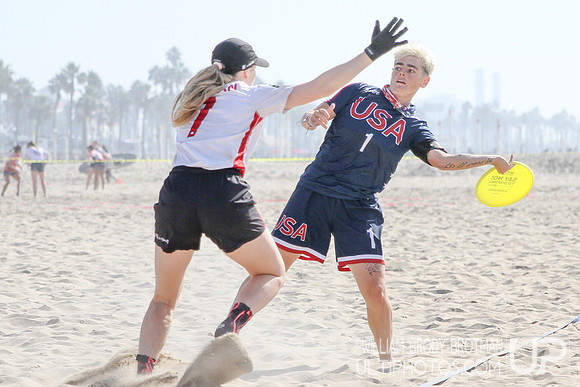 Day 4 of WFDF 2023 World Beach Ultimate Championships.