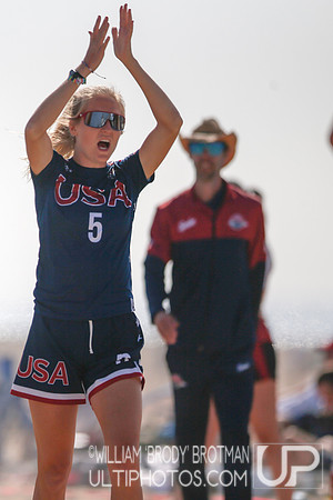 Day 4 of WFDF 2023 World Beach Ultimate Championships.
