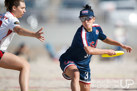 Day 4 of WFDF 2023 World Beach Ultimate Championships.