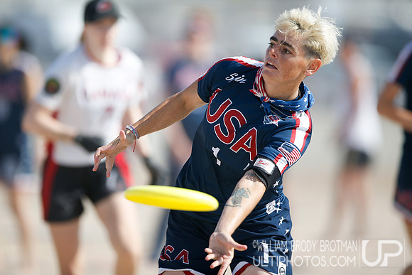 Day 4 of WFDF 2023 World Beach Ultimate Championships.