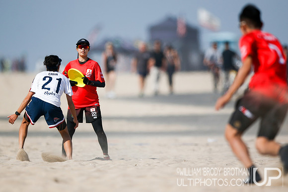 Day 4 of WFDF 2023 World Beach Ultimate Championships.