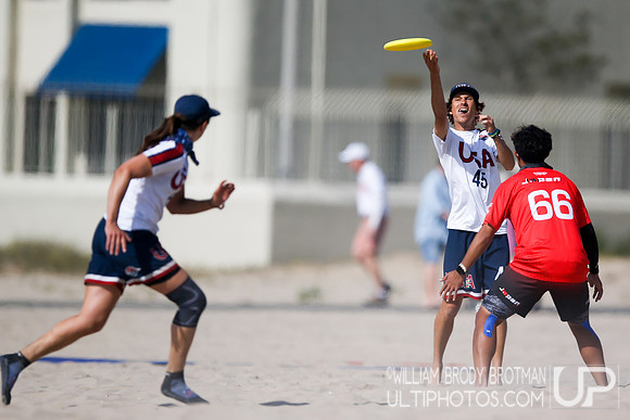 Day 4 of WFDF 2023 World Beach Ultimate Championships.