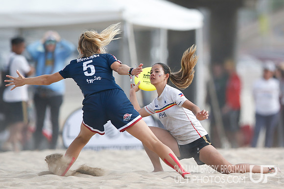 Day 4 of WFDF 2023 World Beach Ultimate Championships.