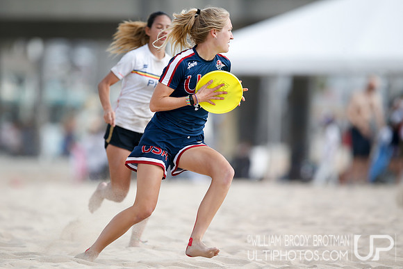 Day 4 of WFDF 2023 World Beach Ultimate Championships.