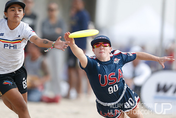 Day 4 of WFDF 2023 World Beach Ultimate Championships.