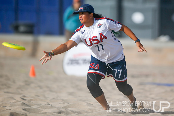Day 4 of WFDF 2023 World Beach Ultimate Championships.