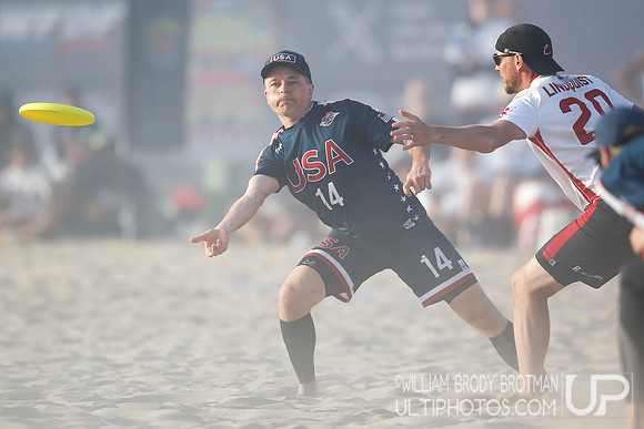 Day 4 of WFDF 2023 World Beach Ultimate Championships.