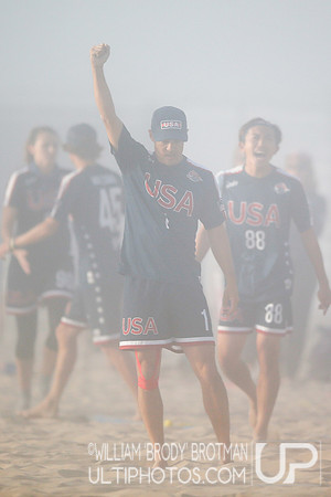 Day 4 of WFDF 2023 World Beach Ultimate Championships.