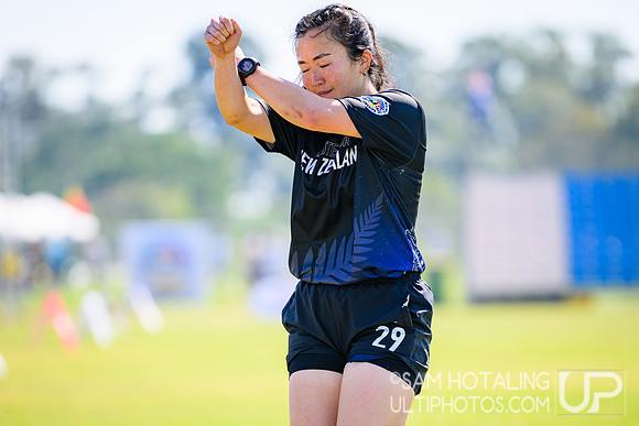 Women’s pool play during World Ultimate Championships at Runaway Bay Sports Precinct