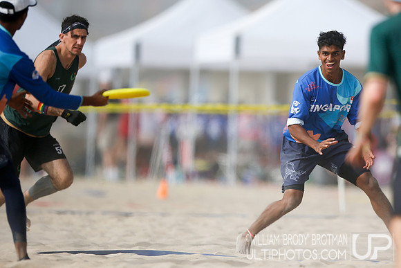 Day 3 of WFDF 2023 World Beach Ultimate Championships.