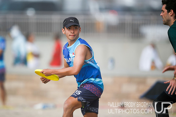 Day 3 of WFDF 2023 World Beach Ultimate Championships.