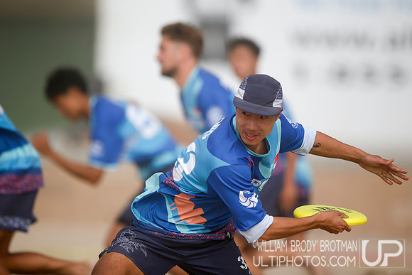 Day 3 of WFDF 2023 World Beach Ultimate Championships.