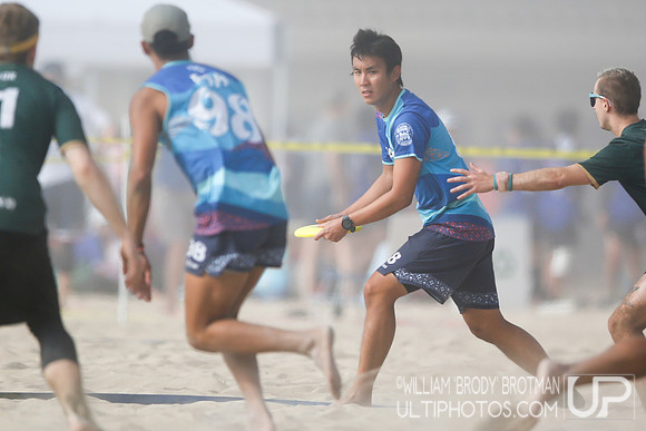 Day 3 of WFDF 2023 World Beach Ultimate Championships.