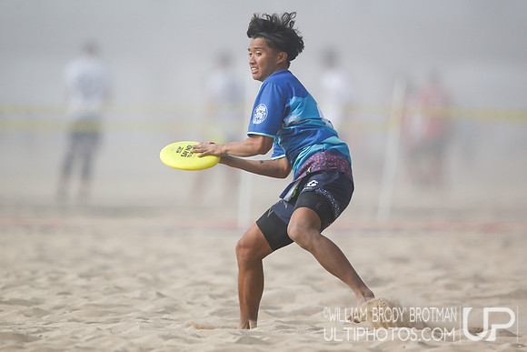 Day 3 of WFDF 2023 World Beach Ultimate Championships.