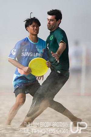 Day 3 of WFDF 2023 World Beach Ultimate Championships.