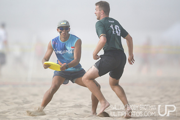 Day 3 of WFDF 2023 World Beach Ultimate Championships.