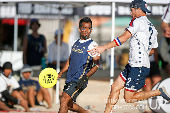 Day 3 of WFDF 2023 World Beach Ultimate Championships.
