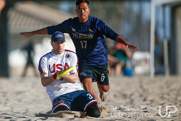 Day 3 of WFDF 2023 World Beach Ultimate Championships.