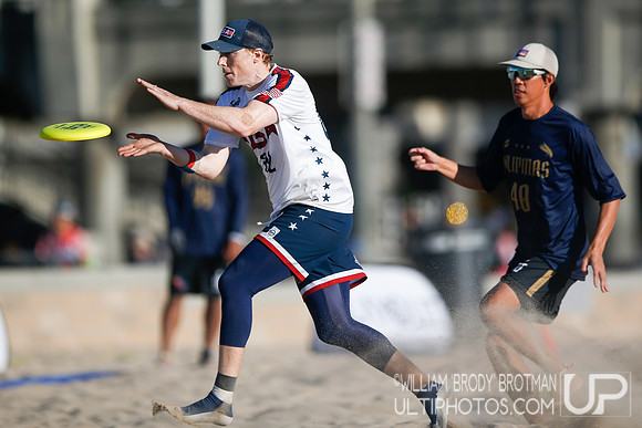 Day 3 of WFDF 2023 World Beach Ultimate Championships.
