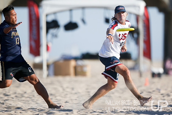 Day 3 of WFDF 2023 World Beach Ultimate Championships.