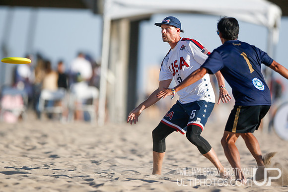 Day 3 of WFDF 2023 World Beach Ultimate Championships.