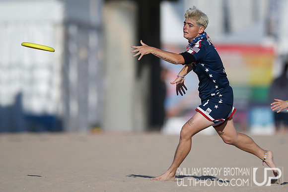 Day 3 of WFDF 2023 World Beach Ultimate Championships.
