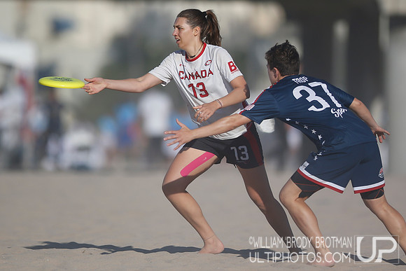 Day 3 of WFDF 2023 World Beach Ultimate Championships.