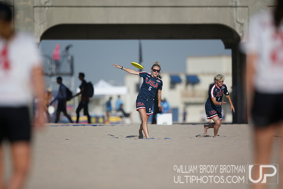 Day 3 of WFDF 2023 World Beach Ultimate Championships.