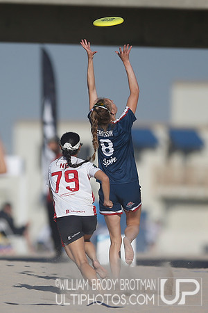 Day 3 of WFDF 2023 World Beach Ultimate Championships.
