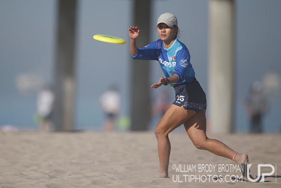 Day 3 of WFDF 2023 World Beach Ultimate Championships.