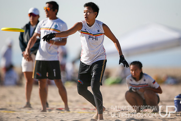 Day 3 of WFDF 2023 World Beach Ultimate Championships.